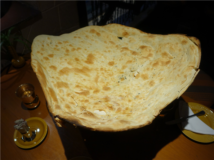 giant naan bread